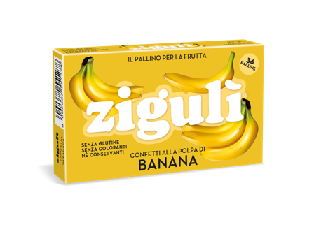 Ziguli Banana 36 Palline 22g