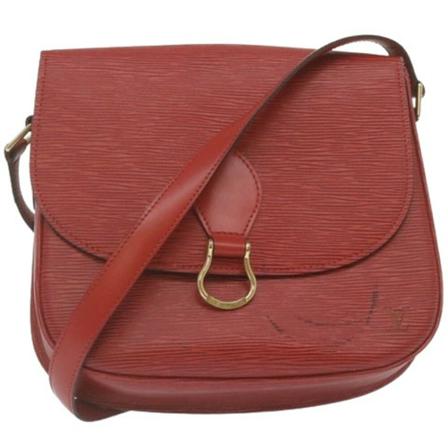 Louis Vuitton Vintage, Pre-owned Leather Shoulder Bag Rood, Dames, Maat:ONE Size