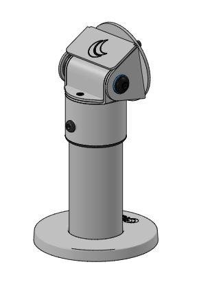 ERGONOMIC SOLUTIONS TabTilt Portrait / Landscape on 120mm SP2 pole with rotation slot