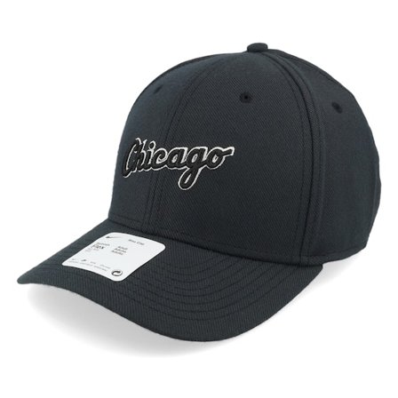 Nike MLB - MLB Svart flexfit Caps - Chicago White Sox Dri-fit Rise Swoosh Black Flexfit @ Hatstore