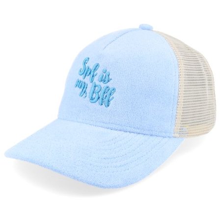 Abducted - Blå trucker Keps - Spf Is My Bff Terry Light Blue A-frame Trucker @ Hatstore