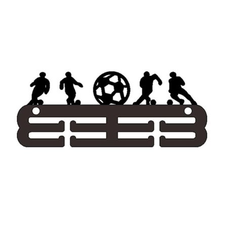 Medaljeholder i akryl, fotballmedaljeholder