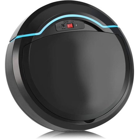 Smart Robot Gulvrenser USB Oppladbar Rengjøringsrobot (Svart)