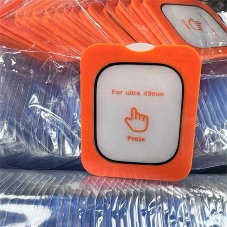Härdat glas för Apple Watch Ultra 2 49mm Repskydd Skärmskydd för IWatch Ultra Sekunders Installation Skyddsfilm