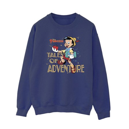 Pinocchio Dam/Dam Tales Of Adventure Sweatshirt XL Marinblå B