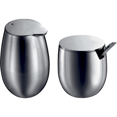 Bodum COLUMBIA SET Socker och mjölk-set Krom | Dukning & Servering > Kannor och Karaffer > Gräddkanna | Bagaren och Kocken