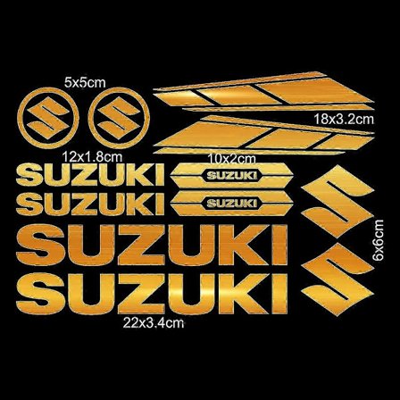 Til Suzuki Klistermærker Mærkater Tank Logo Sæt Hjelm Emblem Vinyl Kit