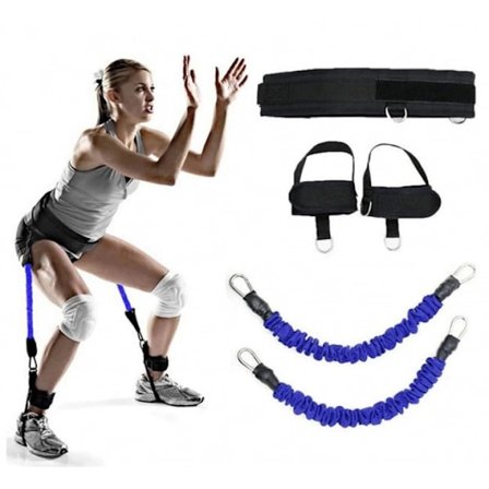 Motståndsband till ben, Blå