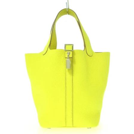 Hermès Vintage, Pre-owned Handbag Geel, Dames, Maat:ONE Size
