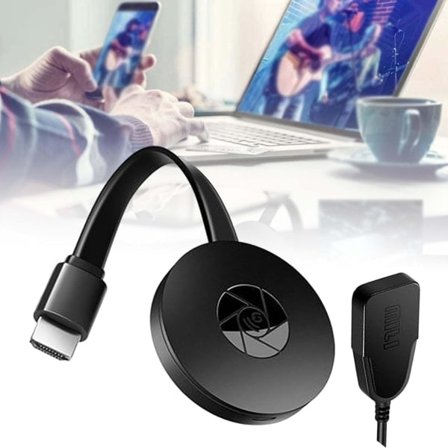 Trådlös HDMI Skärmspeglingsadapter - Skärmspegling för iPhone, iPad, Android, Tablet, Laptop till HDTV/Display