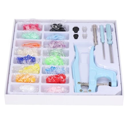 Plastknapper Lyse Dynamiske Farver Nem Brug Robust Holdbar Bred Anvendelse Trykknapper Blå