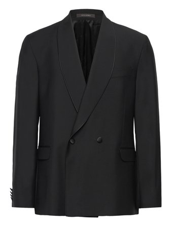 Oscar Jacobson Fattore Piping Blazer - Black - 56
