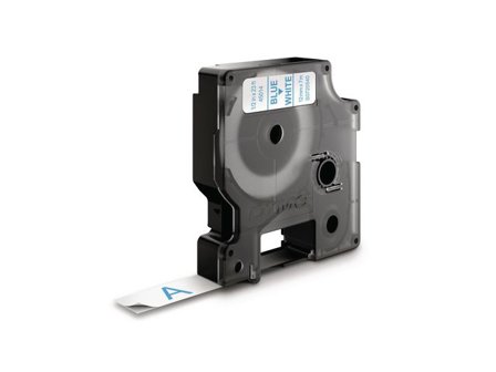 Dymo Tape D1 12mm blå på vit - Lyreco - Kontorsmaskiner - Märkmaskiner och tape - Tape - Dymo D1