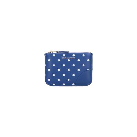 Comme des Garçons, Wallets & Cardholders Niebieski, unisex, Rozmiar: ONE Size