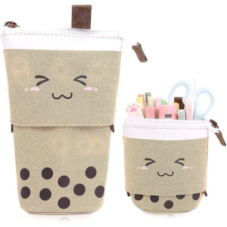 Pencilkasse med lynlås, blyantsholder, penalhus