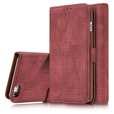 Genomtänkt Och Elegant Fodral I Retro-design Till Iphone 6/6s Blå