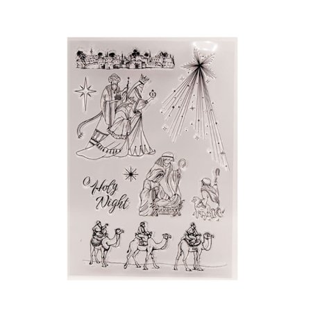 Silikonstempel Arabisk Kamel Klar Stempel DIY Scrapbooking Kortlaging Preging Foto Journal Album Dekorativ