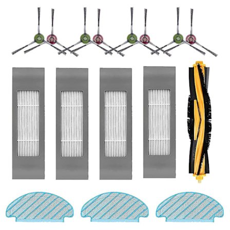Rengøringsklud Børste Filter Tilbehør Reservedele Sæt Til Deebot N8 Pro N8 Pro+ Støvsuger