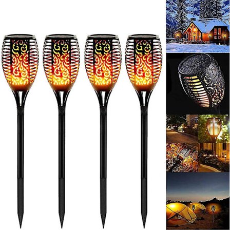 Solcellelys, Vandafvisende Udendørs Solcelledrevet Havelys