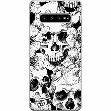 Samsung Galaxy S10+ Mjukt Skal - Döskalle