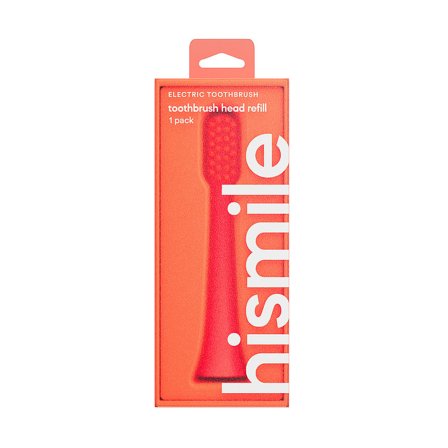Hismile Toothbrush Head Refill - Bright Red 1 p Bright Red, Medicin & Pleje, Tandbørster, Børstehoveder