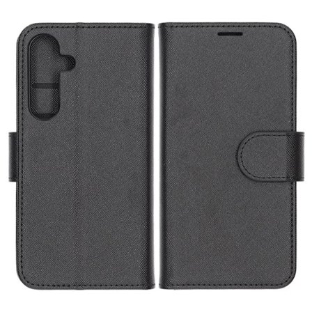 Samsung Galaxy S25 Plånboksfodral med Stativ - Svart