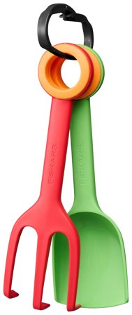 Fiskars MyFirst Fiskars 1062471 Haveværktøjssæt skovl og kultivator, Udemiljø