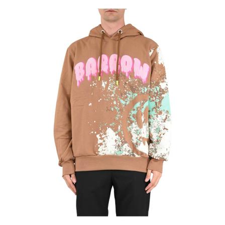 Barrow Hoodie Brun, Herre, Størrelse: M