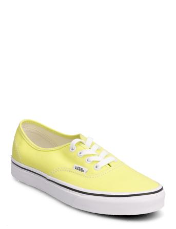 Ua Authentic Lave Sneakers Gul VANS*Betinget Tilbud