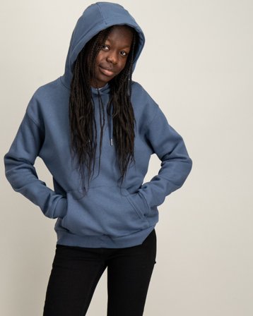 RYVLS The Core Hoodie Blå Hettegensere/Hoodies Jente - Kids Brand Store