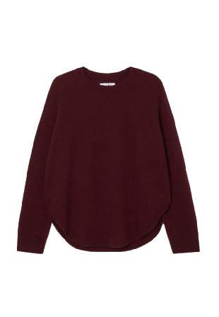 Wera Stickad ulljumper DAISY Stickat Röd M