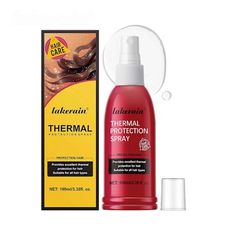 Hårvarmebeskyttelsesspray Beskytter håret mod varmeskader og knækkede spidser Hårvarmebeskyttelsesspray 100 ml
