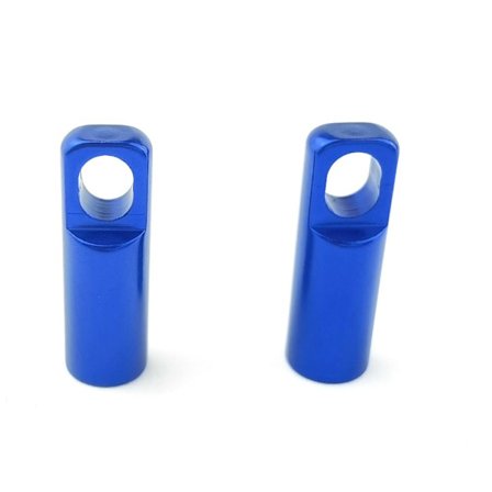 8 STK Ventil Støvdæksler Cykel Presta Cap BLÅ