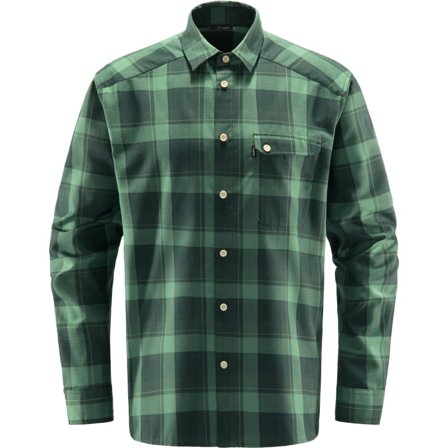 Haglöfs Tarn Flannell Shirt Men Men long-sleeved shirts Green S