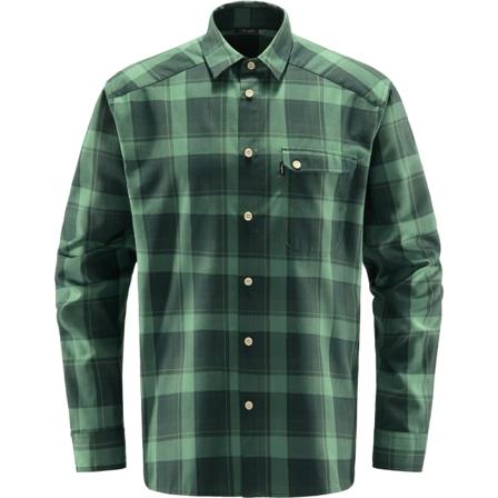 Haglöfs Tarn Flannell Shirt Men Men long-sleeved shirts Green S