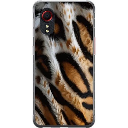Kompatibelt Mobilskal till Samsung Samsung Galaxy Xcover 5 Tiger Mönster Djur Safari Randigt