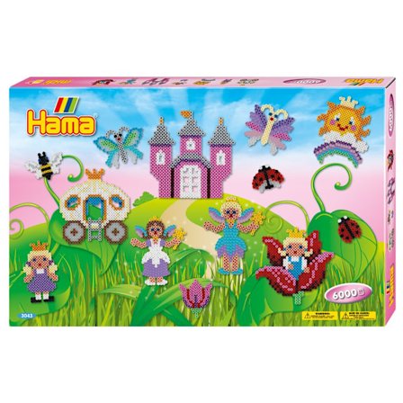 Hama Midi Giant gift box Fairies 6000 st