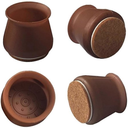 24 kpl Tuolin Suojuksia Huonekalujen Pehmusteet Silikonisuoja Huonekalujen Jalkojen Suojukset Tuolin Jalkojen Suojukset Pöydän Suojus