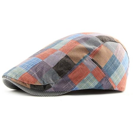 Retro Artist Hatt Utomhus Fritid Cap Basker Peaked Cap Kvinnor Män