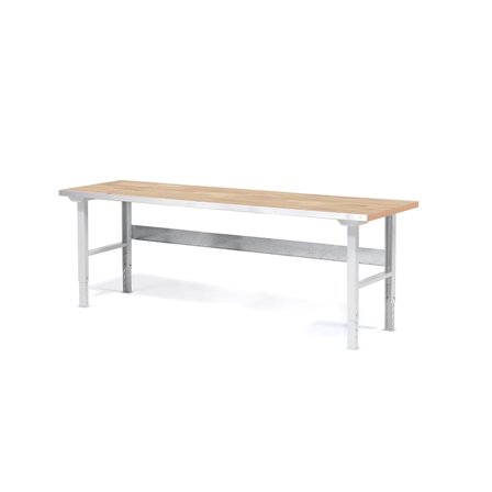 Arbetsbänk, 2000x800 mm, ekparkett