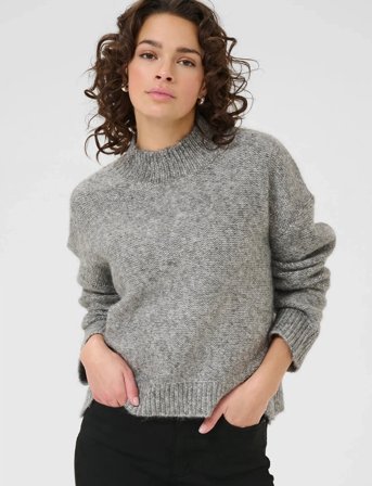 Kaffe Kalabis Pullover - Grey - XL
