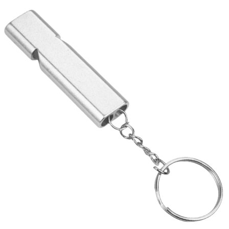 Nødfløjte af aluminiumslegering til udendørs brug