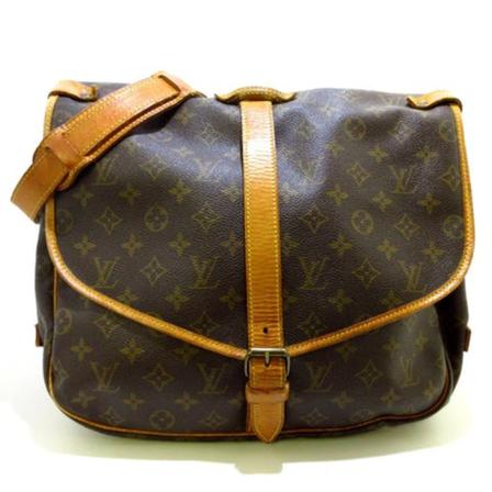 Louis Vuitton Vintage, Pre-owned bag Bruin, Dames, Maat:ONE Size,leather