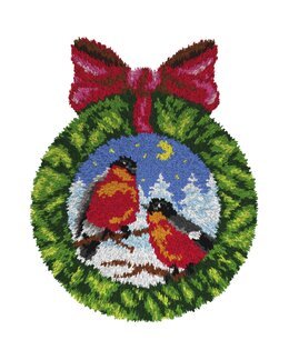 Ryijymatto/seinävaate Punatulkut