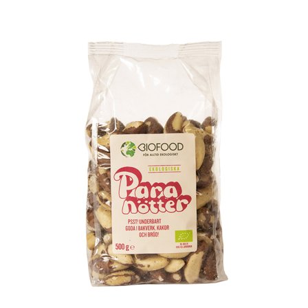 Biofood Paranøtter 500 g