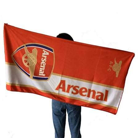 Arsenal FC Pulse Pyyhe Yksi Koko Punainen