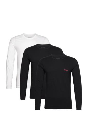 Ls-Shirt Rn Triplet T-shirts Long-sleeved Multi/mønstret HUGO*Betinget Tilbud