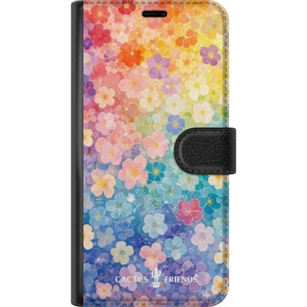 Yhteensopiva Lompakkokotelo Xiaomi Xiaomi Redmi A3 Cactus and Friends – RainbowBloom