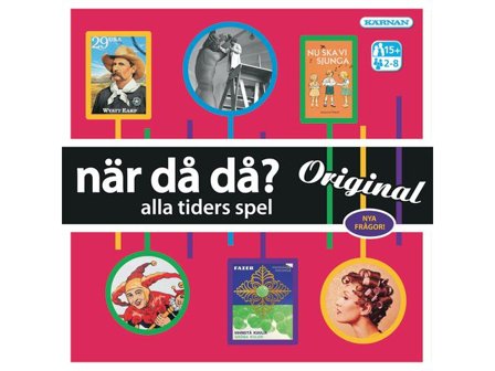 KÄRNAN Spel När då då - Lyreco - Skola och förskola - Lekmaterial - Sällskapsspel