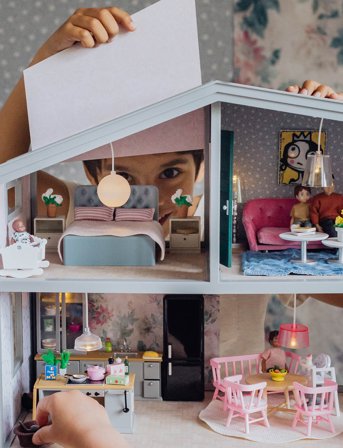 Lundby Lundby Life Dockskåp - Multi/patterned - 660X 260X 390MM